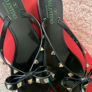 Valentino Garavini Rockstud Sandals (Women’s)